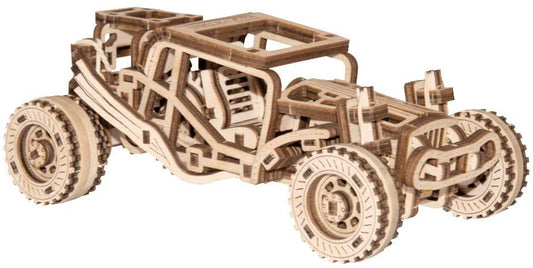 WoodenCity: Wooden Figures (Buggy Car)
