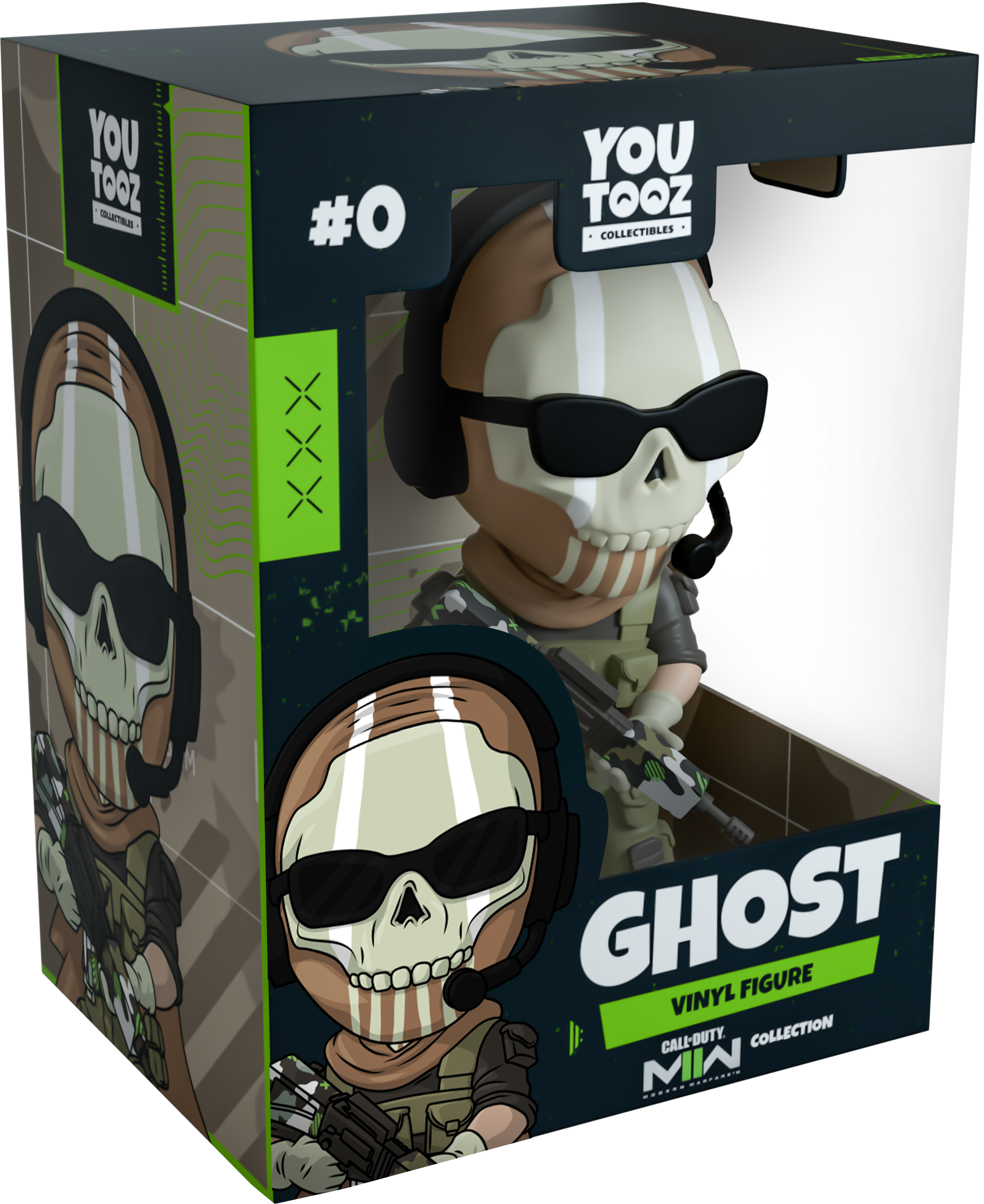 Youtooz Official Call of Duty Modern Warfare 2 Ghost Vinyl Figure