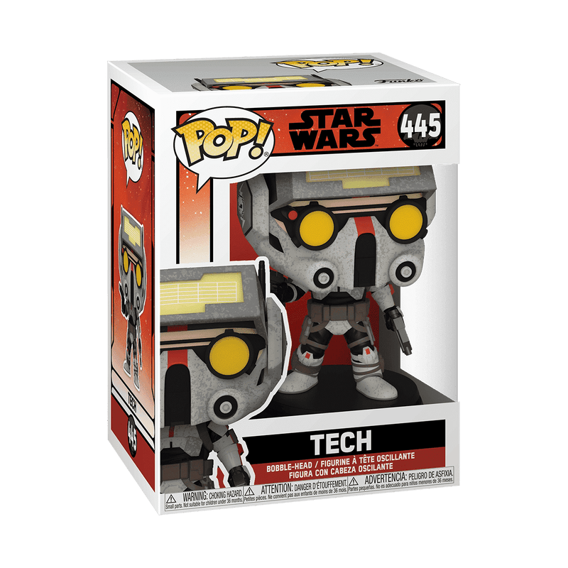 Funko Pop! Star Wars The Bad Batch Tech #445 Vinyl Bobblehead