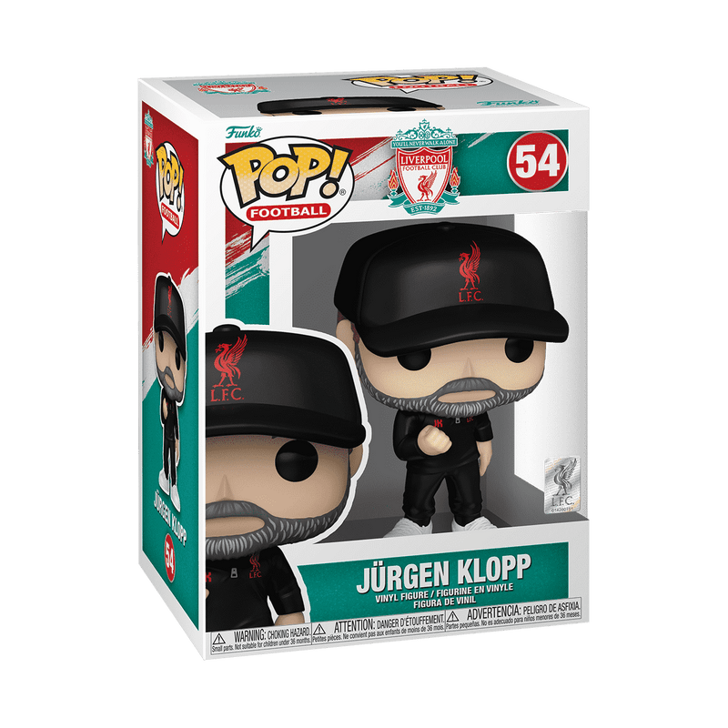 Funko Pop! Football Liverpool F.C. Jurgen Klopp #54 Vinyl Figure