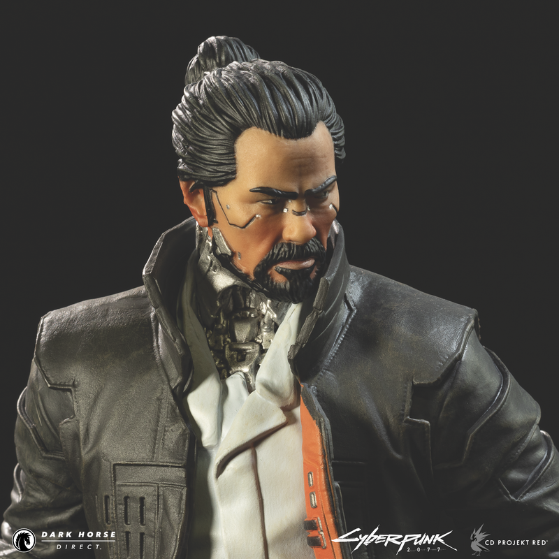 Cyberpunk 2077 Takemura Figure by Dark Horse Deluxe