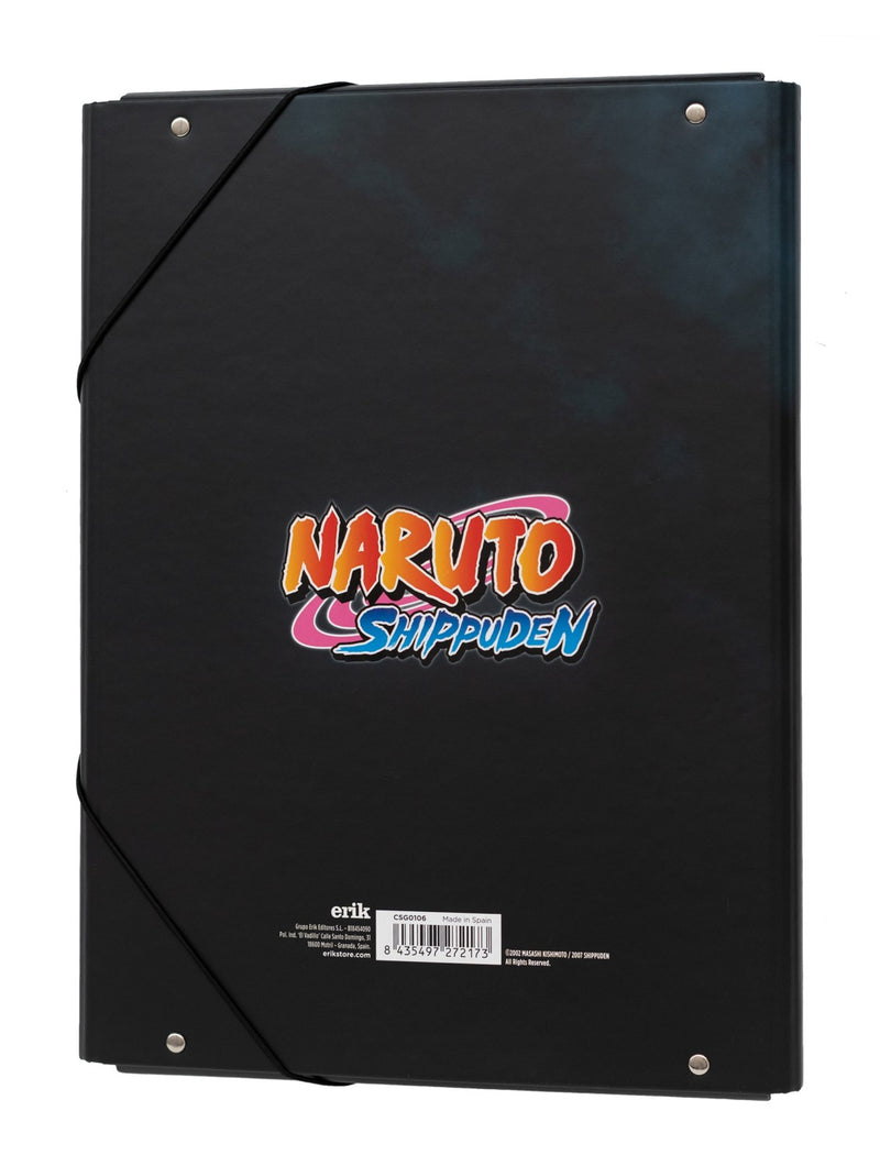 Naruto Shippuden File Folder With Elastic Closure 34 x 25.5 cm alternate view