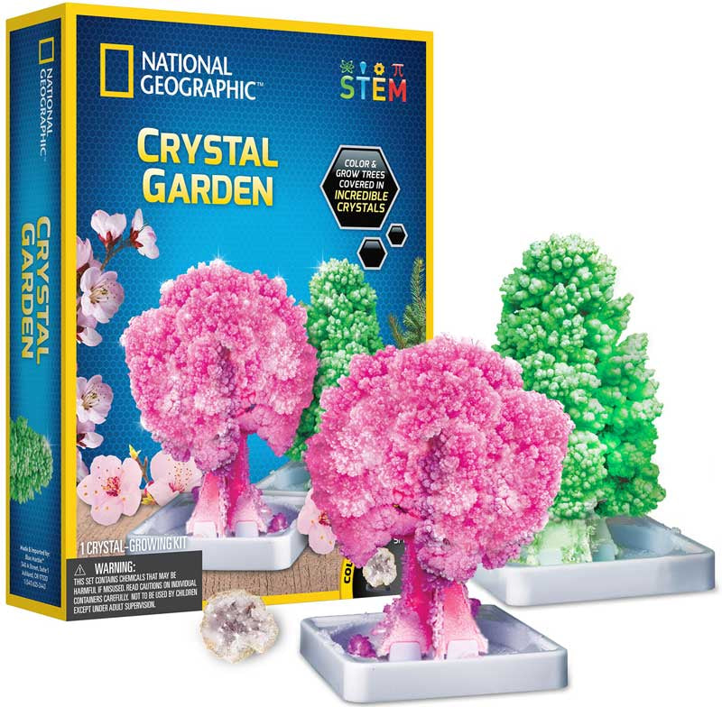National Geographic Crystal Garden - Grow incredible crystal covered trees collectible from U&C Solutions Ltd