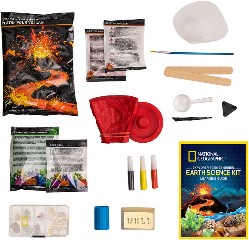 NATIONAL GEOGRAPHIC EXPLORER SCIENCE EARTH KIT, side angle