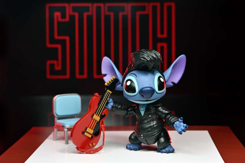 Lilo and Stitch Singer Elvis Stitch Ultimate 7" Scale Action Figure