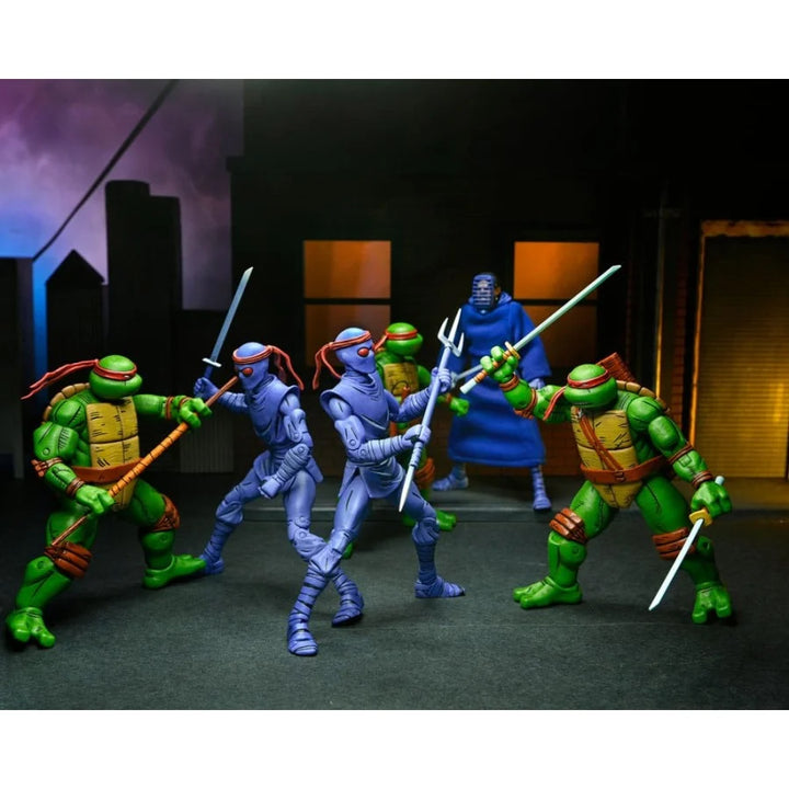 NECA Teenage Mutant Ninja Turtles Mirage Comics Ultimate 7″ Action Figure 4 Pack Set
