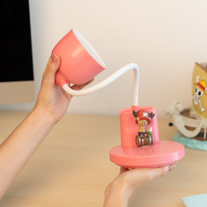 One Piece Netflix Arcade Style LED Desk Lamp and Shelf packaging view