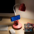One Piece Netflix Arcade Style LED Desk Lamp and Shelf close up detail