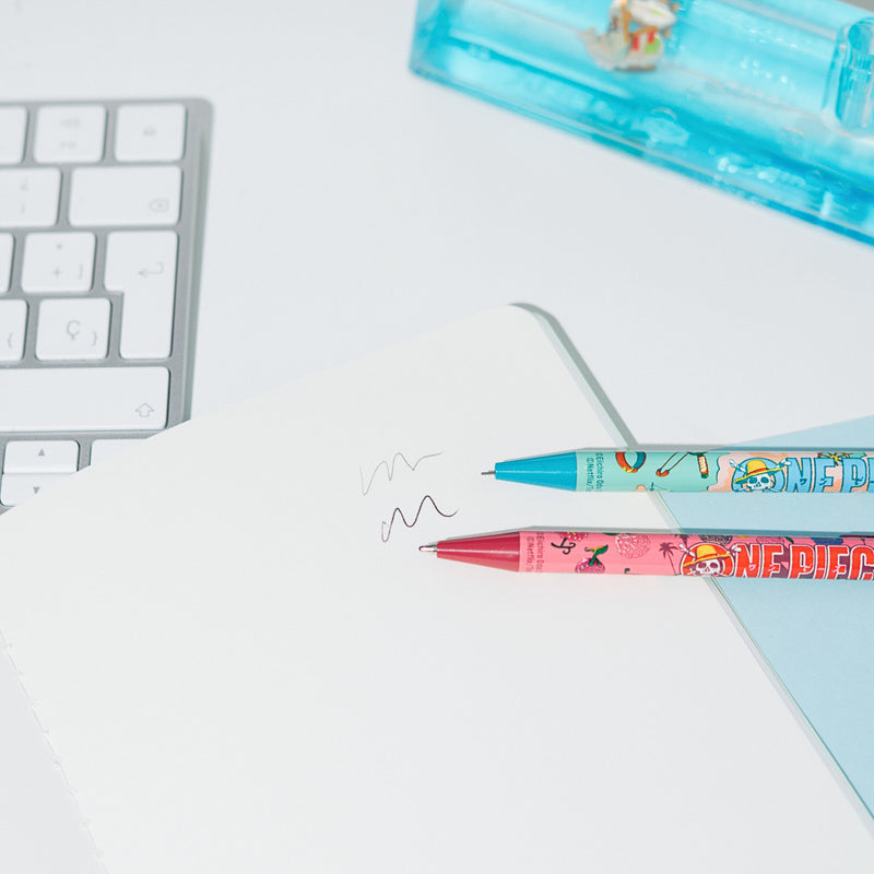 One Piece Netflix Going Merry Acrylic Liquid Pen Set design detail