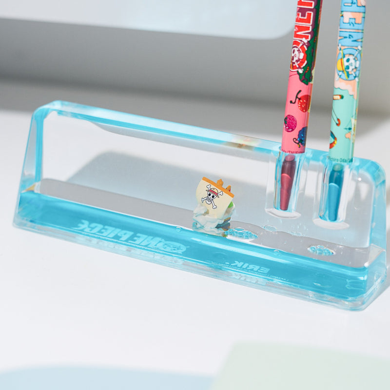 One Piece Netflix Going Merry Acrylic Liquid Pen Set packaging view