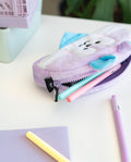 BT21 Mang Plush Case with Embroidered Graphics packaging view
