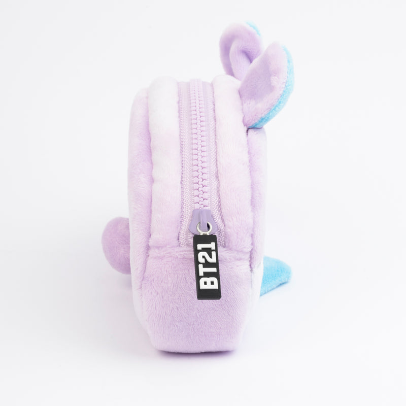 BT21 Mang Plush Case with Embroidered Graphics side angle