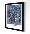 Newcastle 2022 Shirts A3 Print collectible from Terry Kneeshaw Art