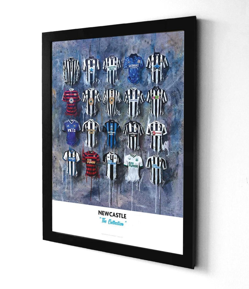 Newcastle Shirts - A2 Signed Limited Edition Prints, alternate view