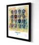 Newcastle Shirts - A3 Collectors Print