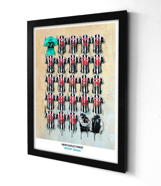 Newcastle's Finest - A2 Signed Limited Edition Prints, alternate view
