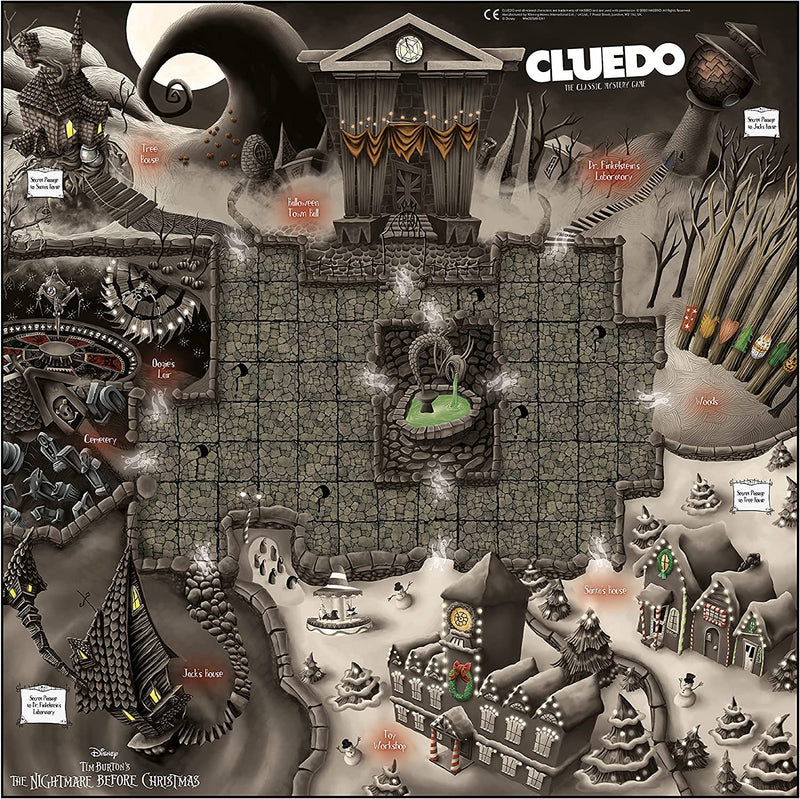 Cluedo Nightmare Before Xmas Board Game - Image 3