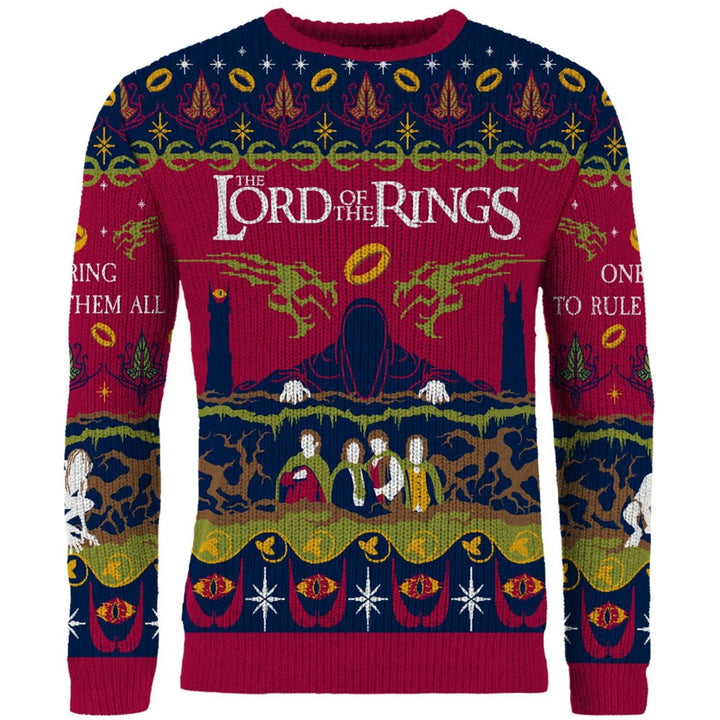 Official Lord Of The Rings One Sweater To Rule Them All Christmas Jumper