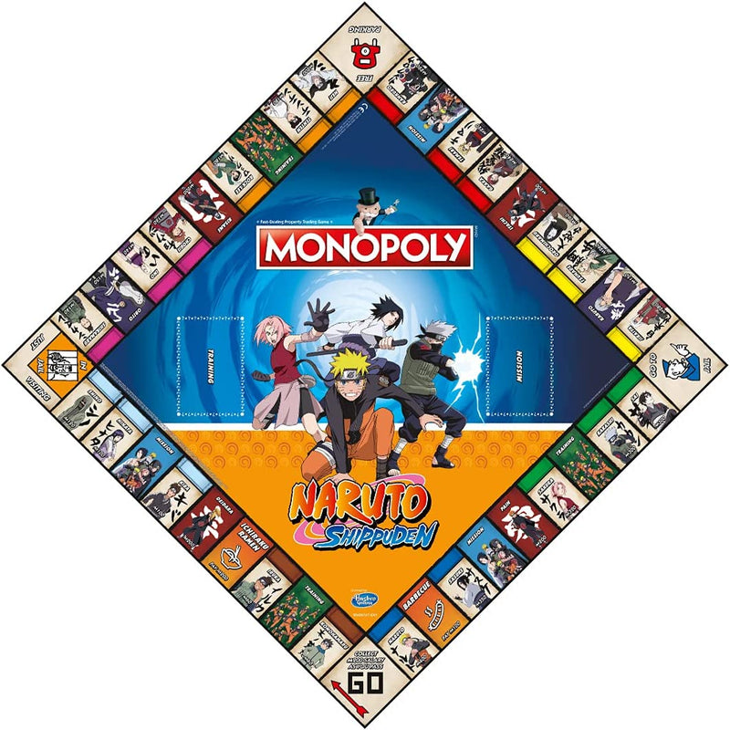 Monopoly Naruto Board Game
