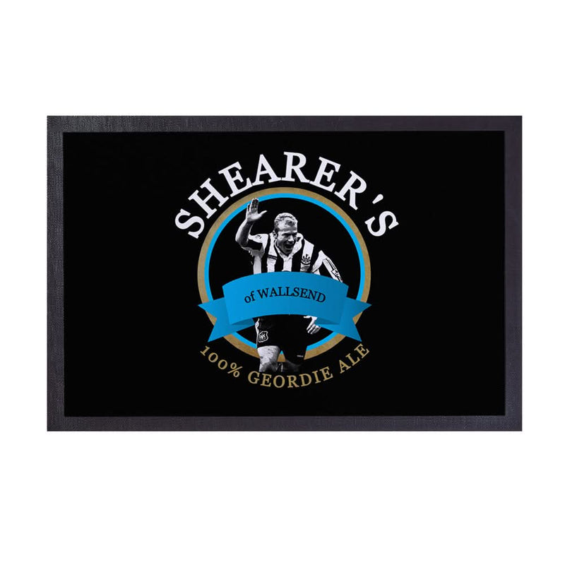 Newcastle alan shearer_ - Football Legends - Door Mat -60cm X 40cm collectible from https://britishmade.gifts/