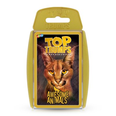 Top Trumps Classics Awesome Animals Card Game