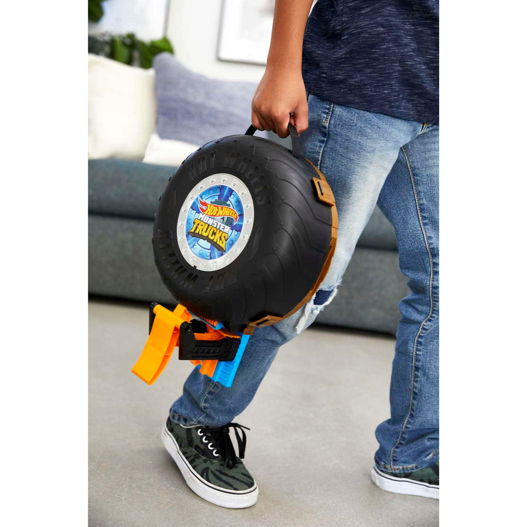 Hot Wheels Monster Trucks Tyre Playset