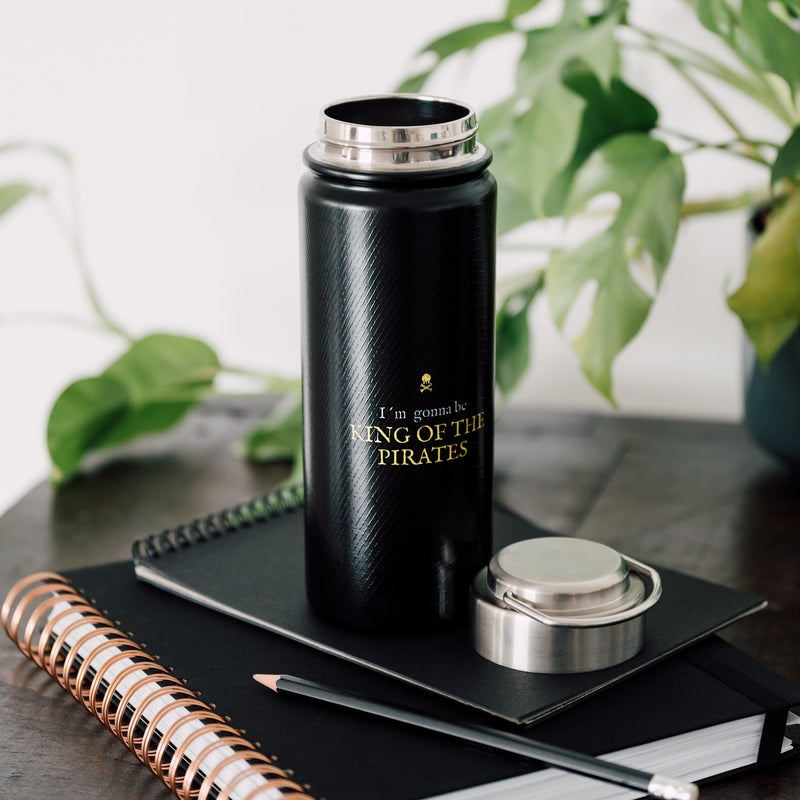One Piece Netflix 550ml Insulated Metal Water Bottle design detail