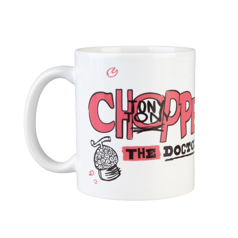 One Piece Netflix Chopper Ceramic Mug 350ml Glossy close up detail