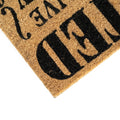 One Piece Netflix Coir Doormat 60 x 40 cm Non-Slip side angle