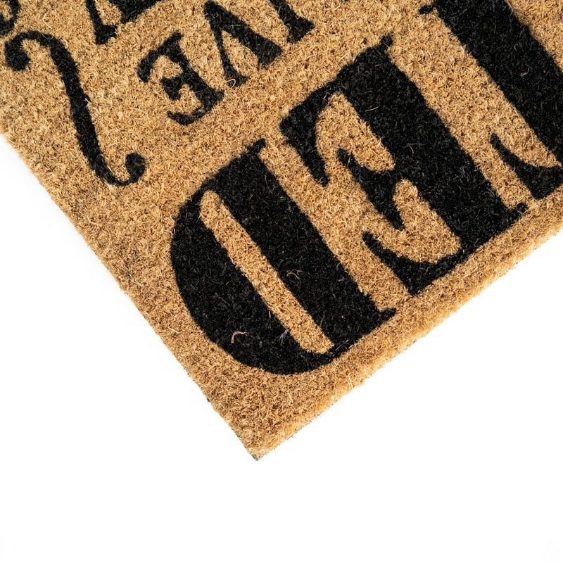 One Piece Netflix Coir Doormat 60 x 40 cm Non-Slip side angle