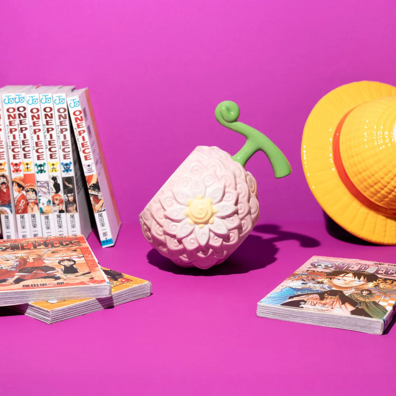 One Piece Netflix Flower-Flower Fruit 3D Mug 650ml side angle