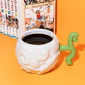One Piece Netflix Smoke-Smoke Fruit 3D Mug 600ml close up detail