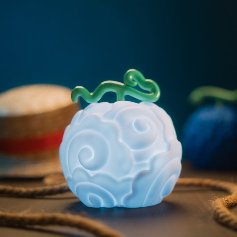 One Piece Netflix Smoke-Smoke Fruit LED Lamp 16.7 cm side angle