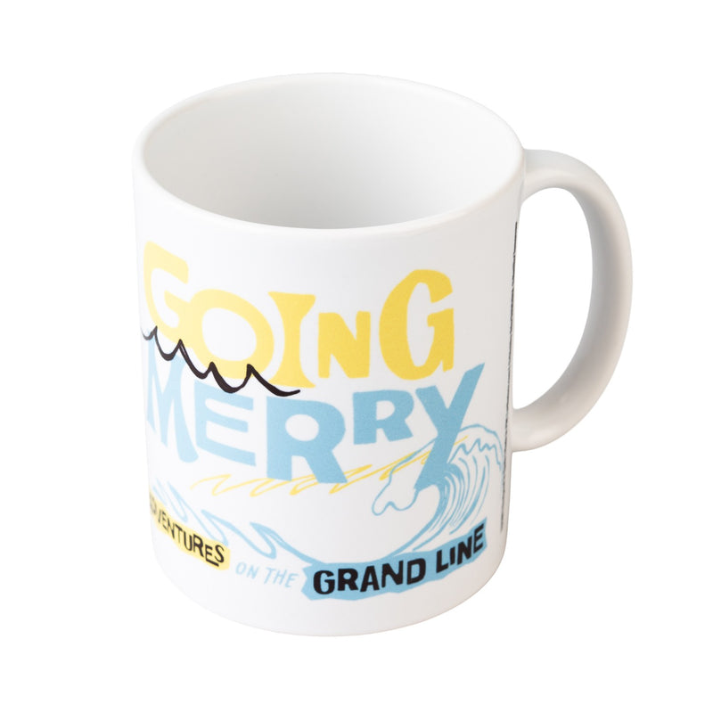 One Piece Netflix Going Merry Ceramic Mug 350ml Glossy side angle