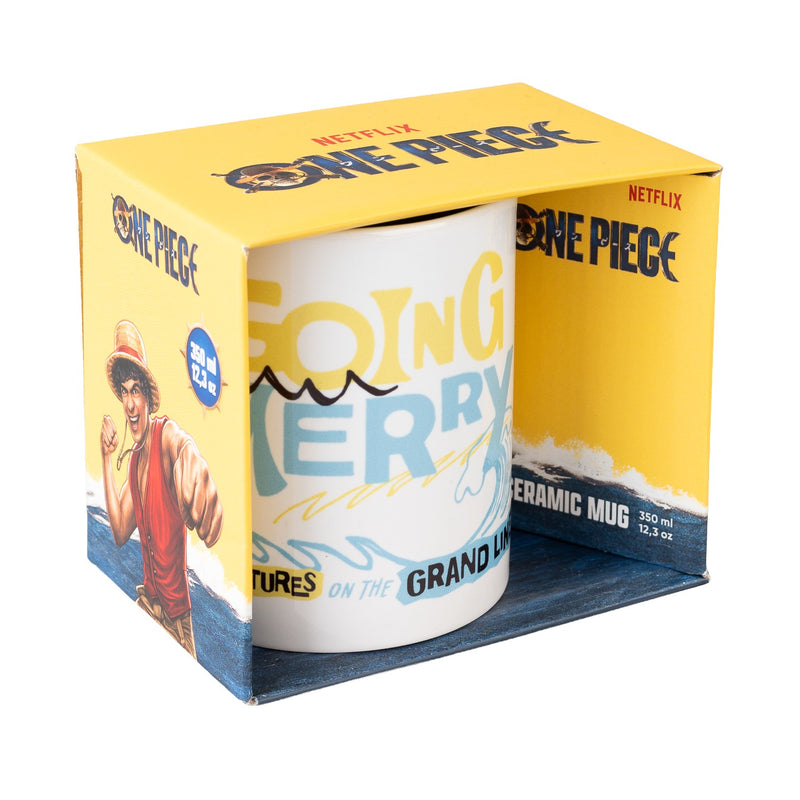 One Piece Netflix Going Merry Ceramic Mug 350ml Glossy alternate view