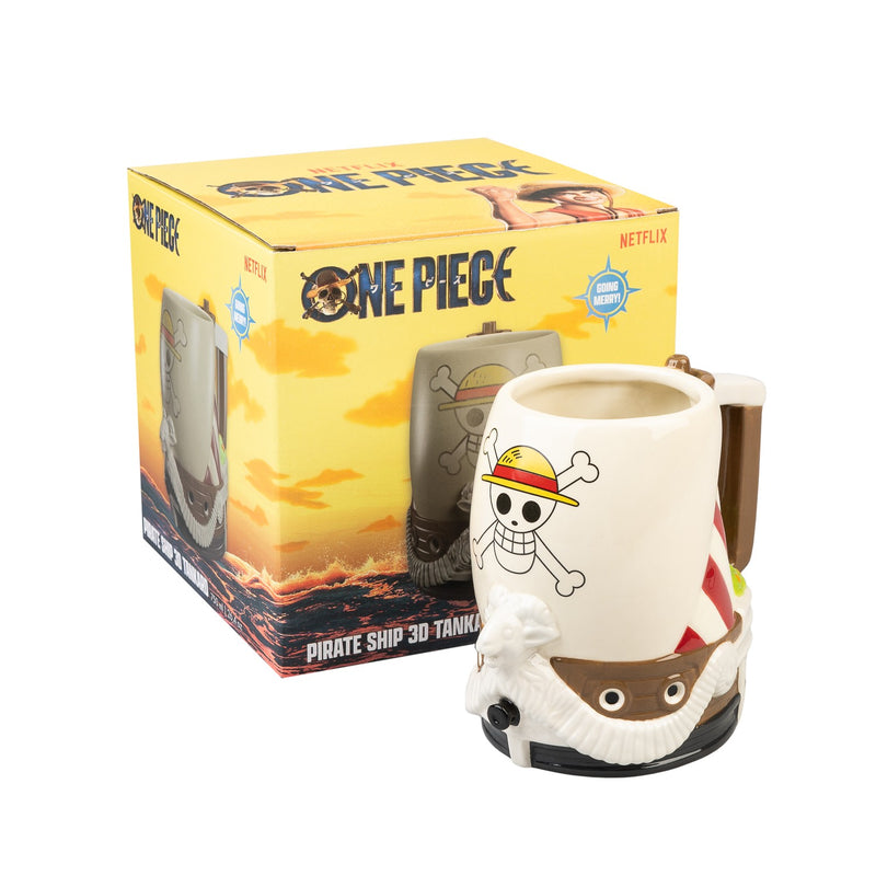 One Piece Netflix Going Merry Tankard side angle