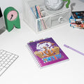 One Piece A5 Project Notebook With 4 Dividers close up detail