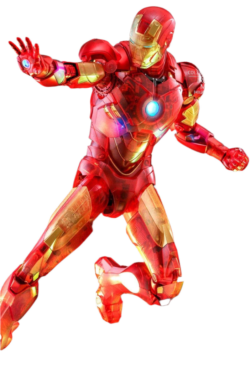 HotToys Movie Masterpiece: Iron Man 2 1:6 Mark IV Holographic Collectible Figure - Image 4