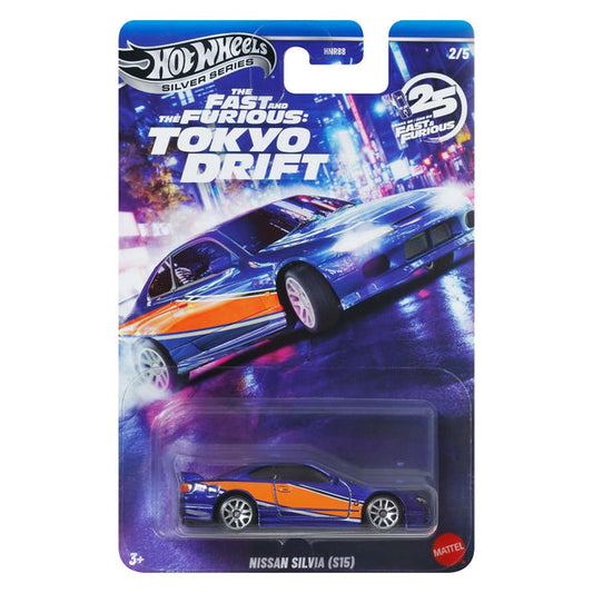 Hot Wheels Silver Series Fast & Furious Tokyo Drift Nissan Silvia