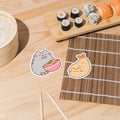 Pack of 2 Pusheen Sushi Roll Vinyl Stickers 2