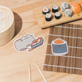 Pack of 2 Pusheen Sushi Roll Vinyl Stickers 5