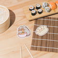 Pack of 2 Pusheen Sushi Roll Vinyl Stickers 6