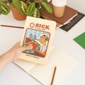Pack of 3 Steven Rhodes A5 Notebooks design detail