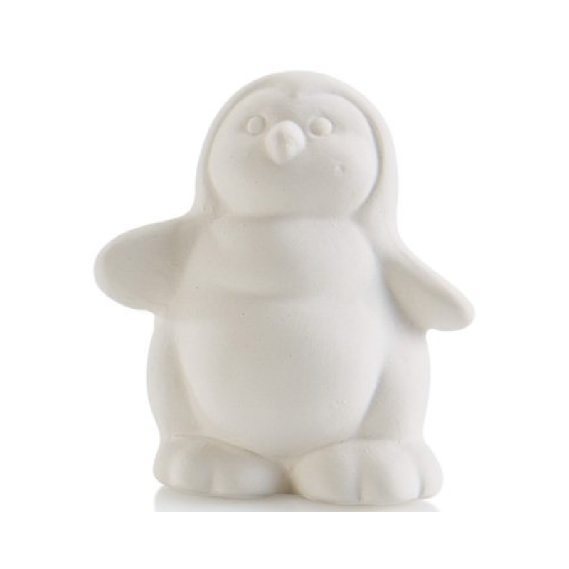 Paint Your Own Christmas Penguin Figure, alternate view