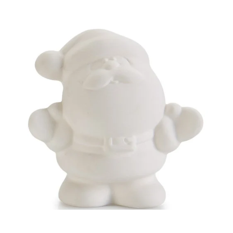 Paint Your Own Christmas Santa Figure, alternate view