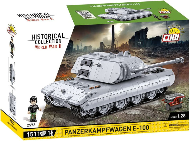 Cobi World War II Panzer Kampfwagen E- 100 (1511 Pieces)