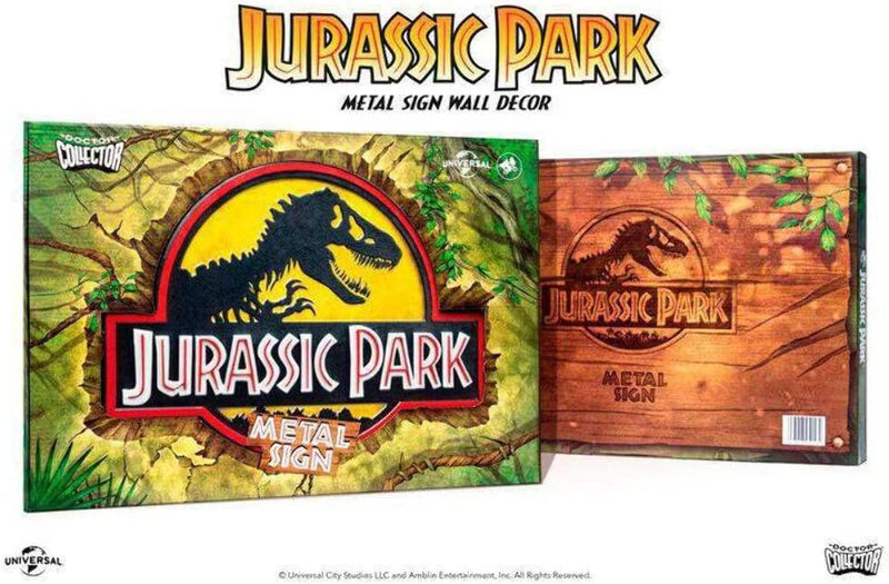 Jurassic Park: Metal Logo Sign - Image 3