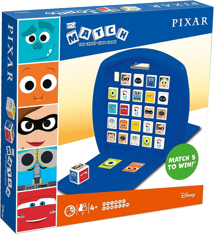 Top Trumps Disney PIXAR Match The Crazy Cube Game