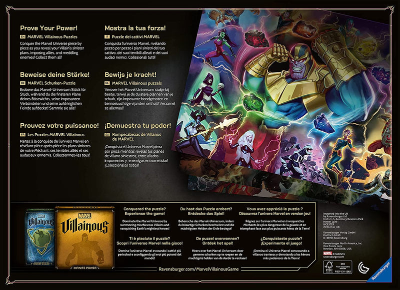 Marvel Villainous Hela 1000 piece Jigsaw Puzzle - Image 2