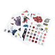 Naruto Shippuden Reusable Stickers